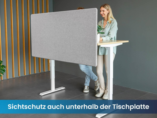 Ergotopia Focus Schreibtisch Trennwand - 4